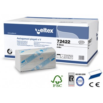 Toallas secamanos Celtex Eco plegado V